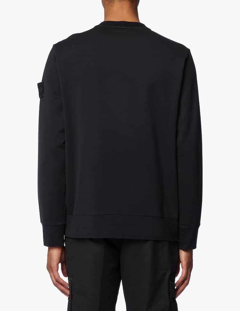 rinascente Stone Island Felpa girocollo ghost - nero