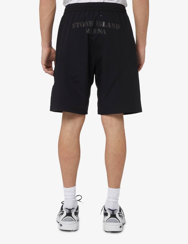 rinascente Stone Island Marina eco shorts - black