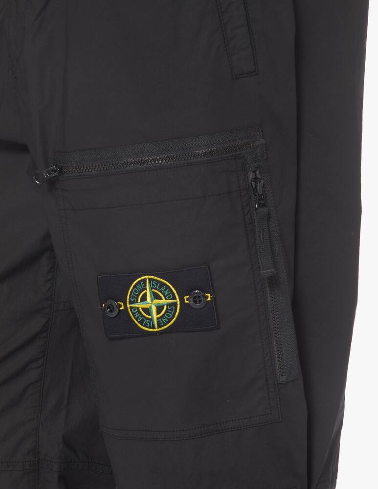 rinascente Stone Island Double zip jogger - black