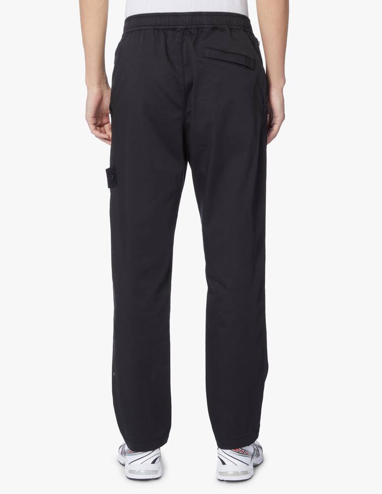 rinascente Stone Island Ghost cotton pant - black