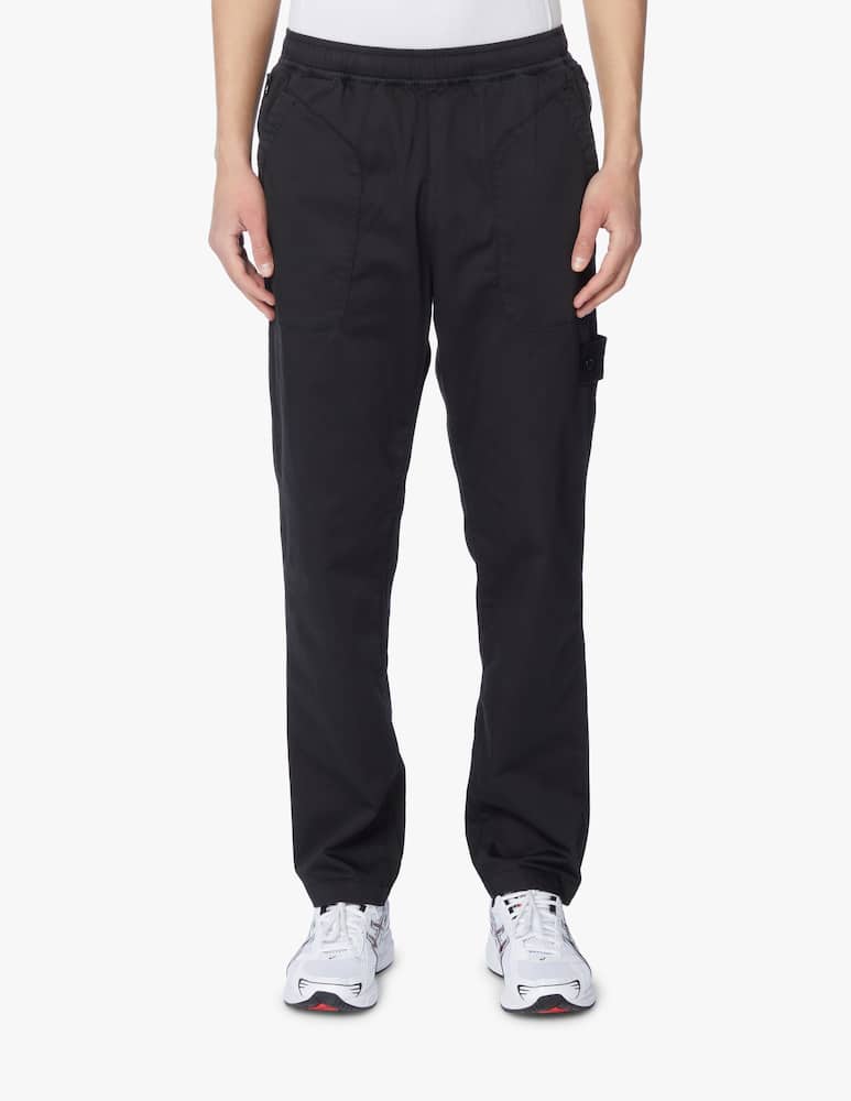 rinascente Stone Island Ghost cotton pant - black