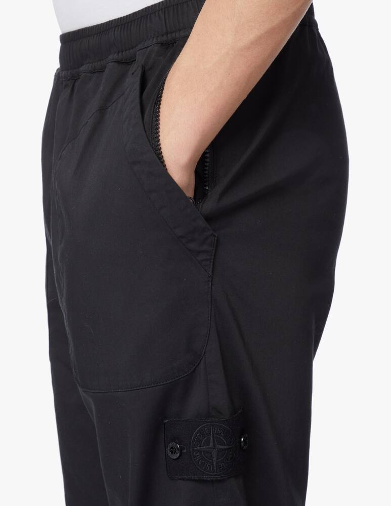 rinascente Stone Island Ghost cotton pant - black