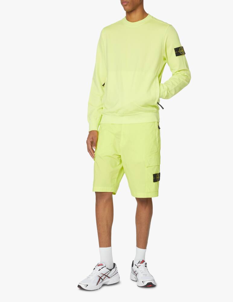 Stone Island Felpa girocollo con tasche - verde - immagine 2 Stone Island Felpa girocollo con tasche - verde - immagine 2