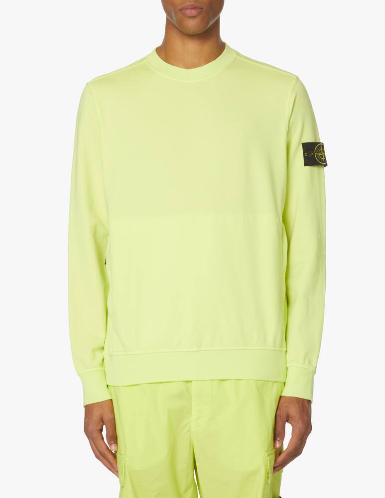Stone Island Felpa girocollo con tasche - verde - immagine 3 Stone Island Felpa girocollo con tasche - verde - immagine 3