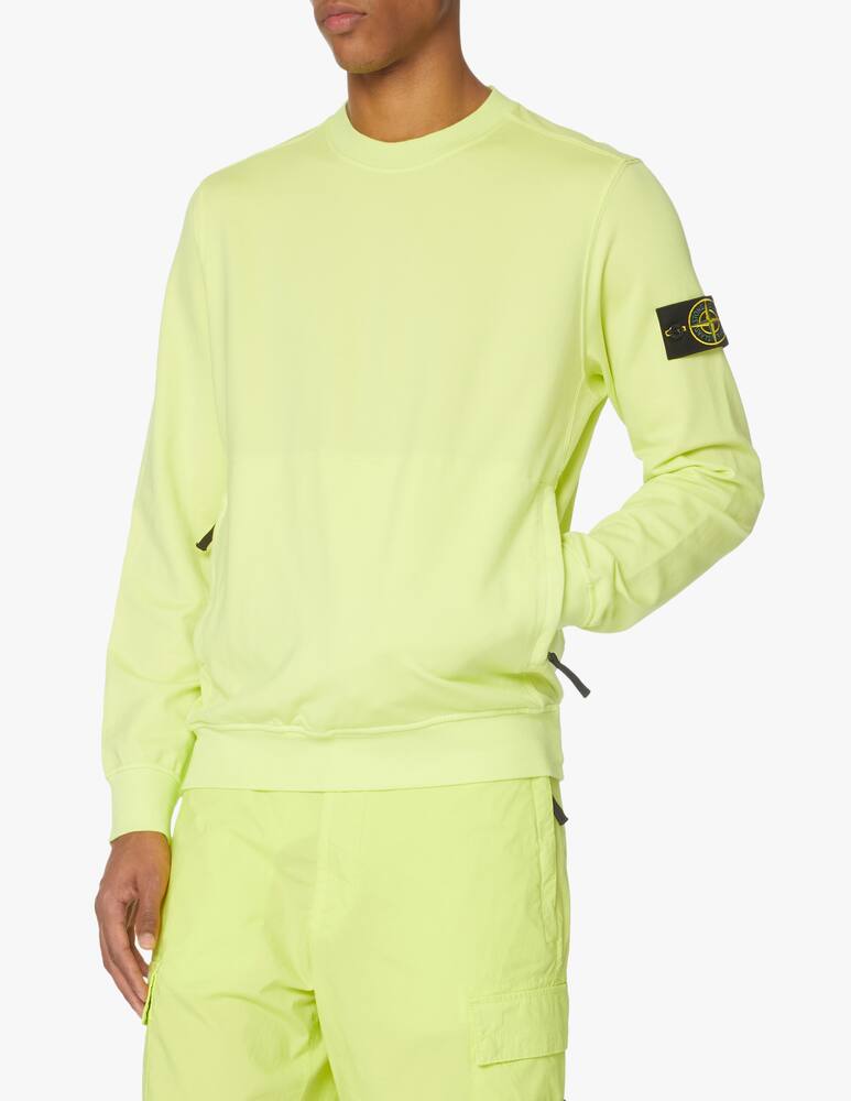 Stone Island Felpa girocollo con tasche - verde - immagine 1 Stone Island Felpa girocollo con tasche - verde - immagine 1