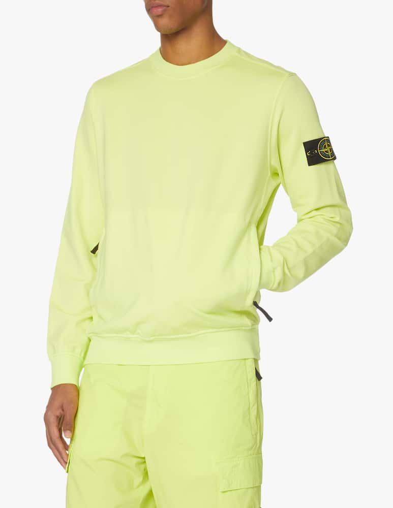 rinascente Stone Island Felpa girocollo con tasche - verde