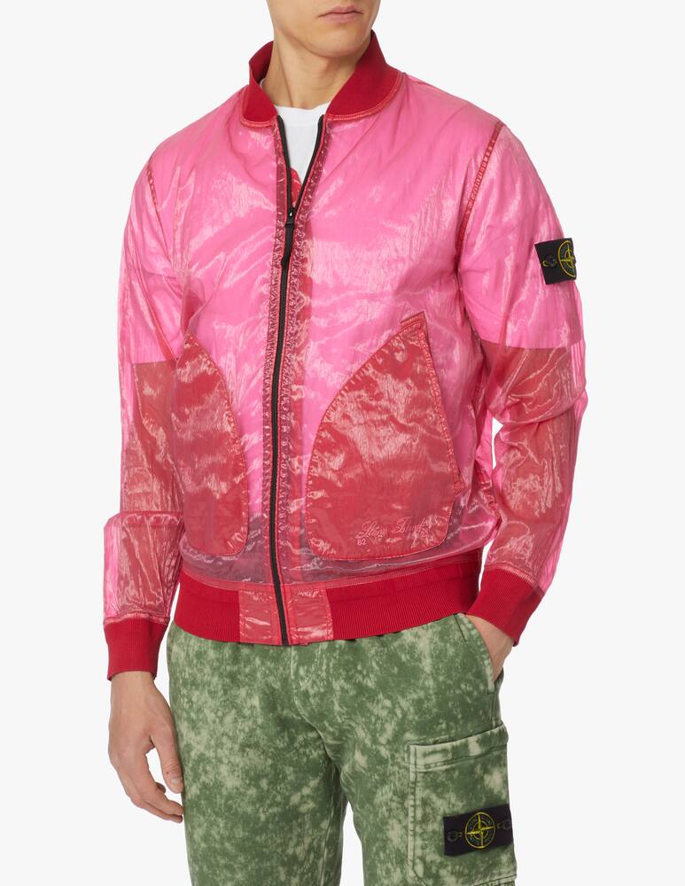 rinascente Stone Island Biattina adv anniversary bomber - violet