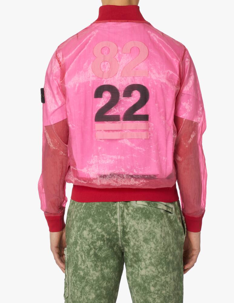 rinascente Stone Island Biattina adv anniversary bomber - violet