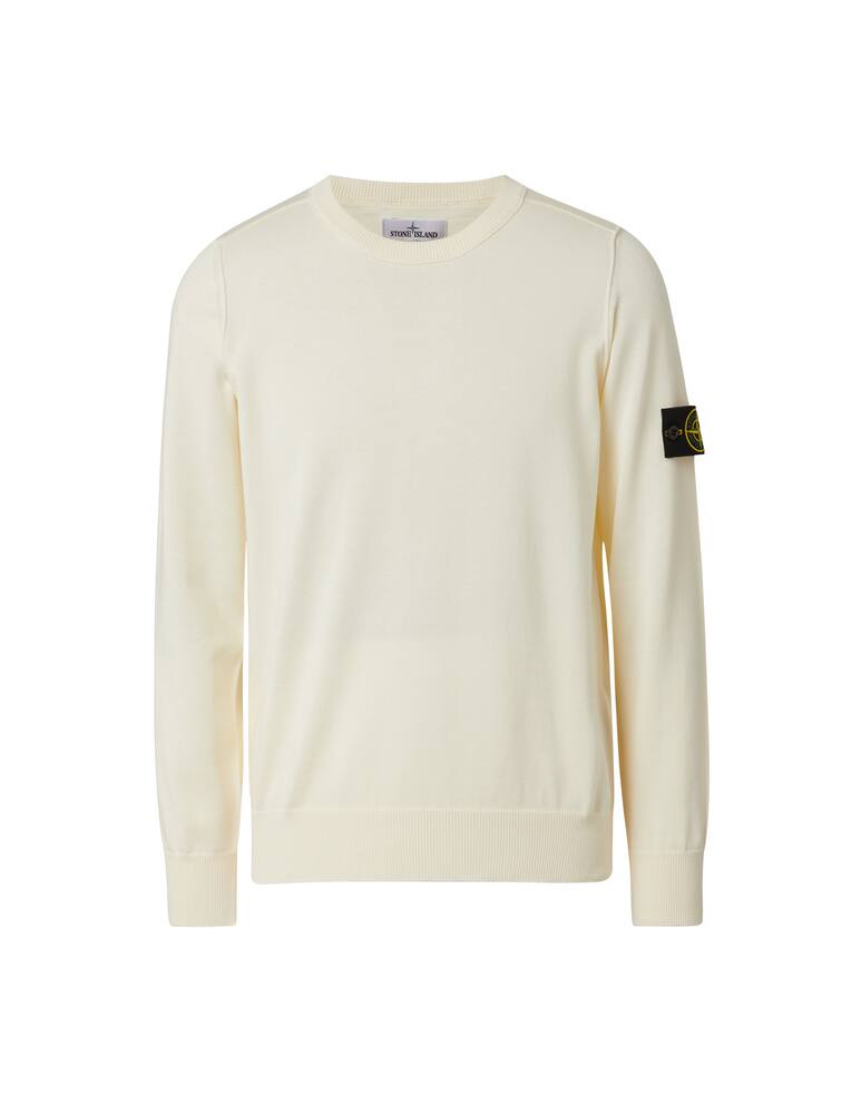 rinascente Stone Island Soft cotton roundneck sweatshirt - white