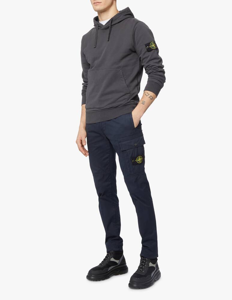 rinascente Stone Island Felpa con cappuccio cap - grigio