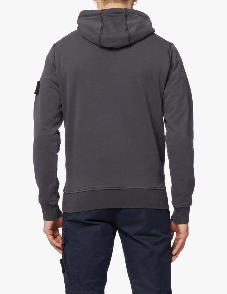 rinascente Stone Island Felpa con cappuccio cap - grigio