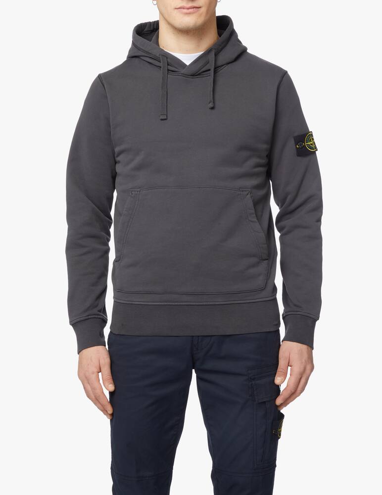 rinascente Stone Island Felpa con cappuccio cap - grigio