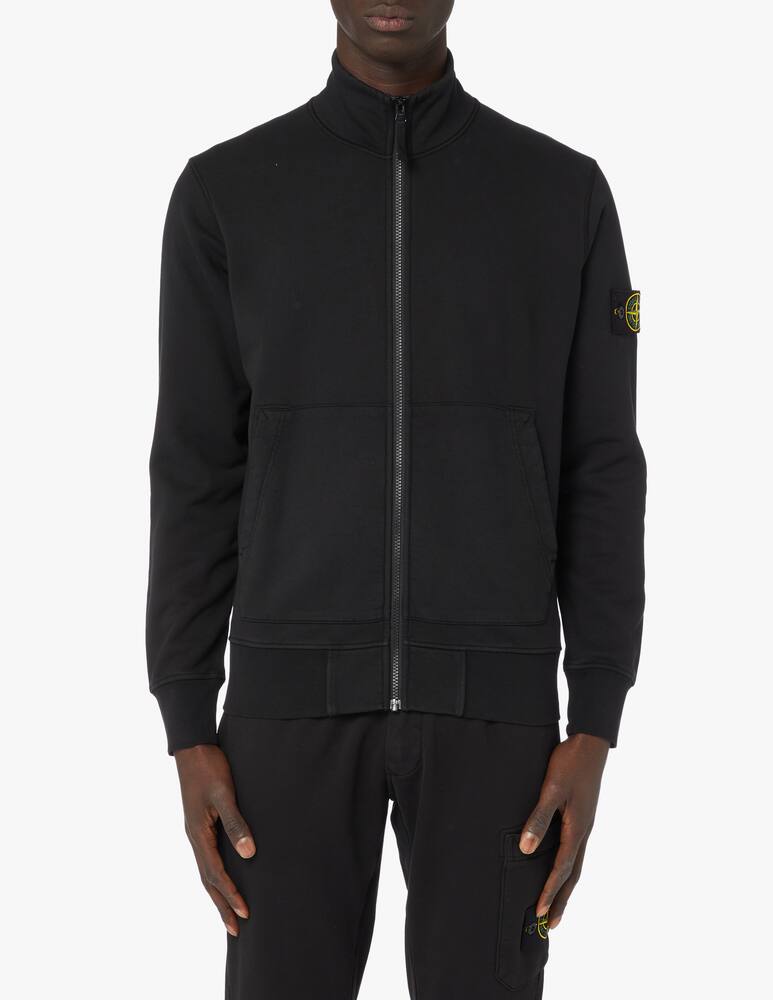 rinascente Stone Island Fzip sweater - black