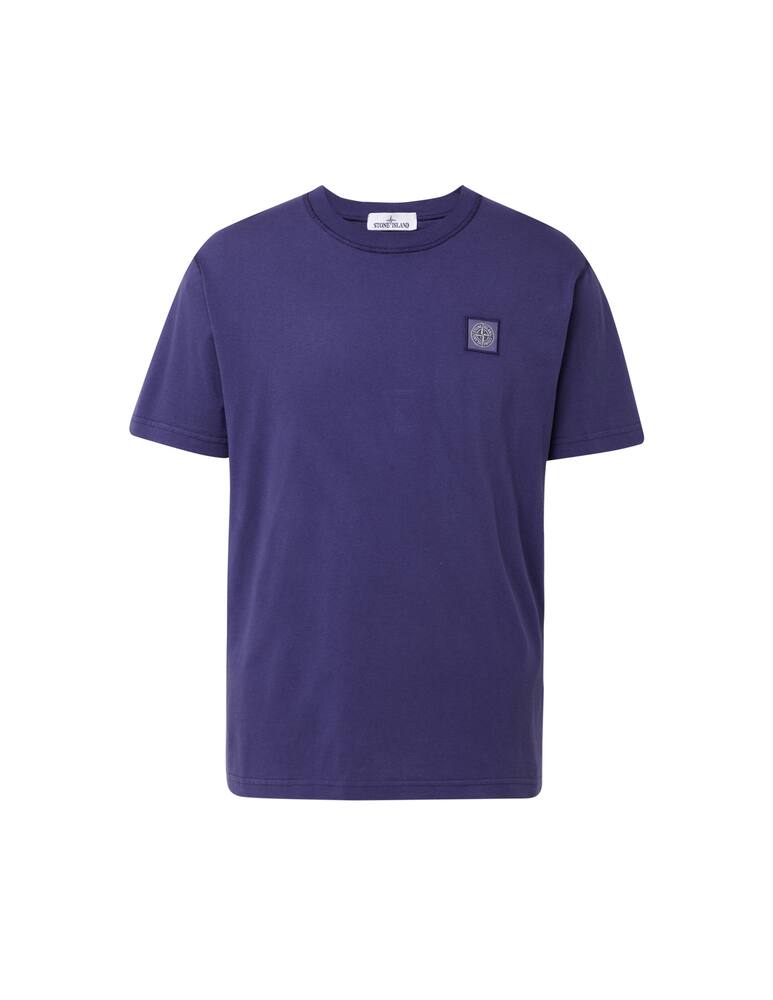 Stone Island Washed patch basic t-shirt - blue - picture 5 Stone Island Washed patch basic t-shirt - blue - picture 5