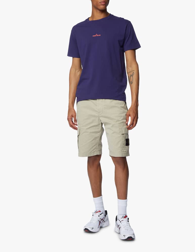 rinascente Stone Island Maglietta stampa pin retro - blu