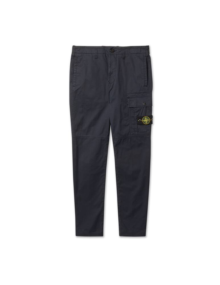 rinascente Stone Island Supima cotton monopocket cargo pant - blue
