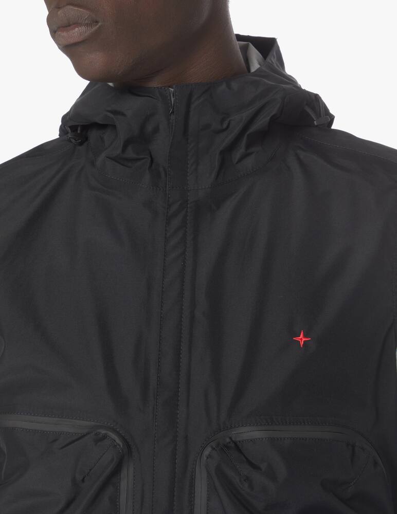 rinascente Stone Island Adv eco hooded vest - black