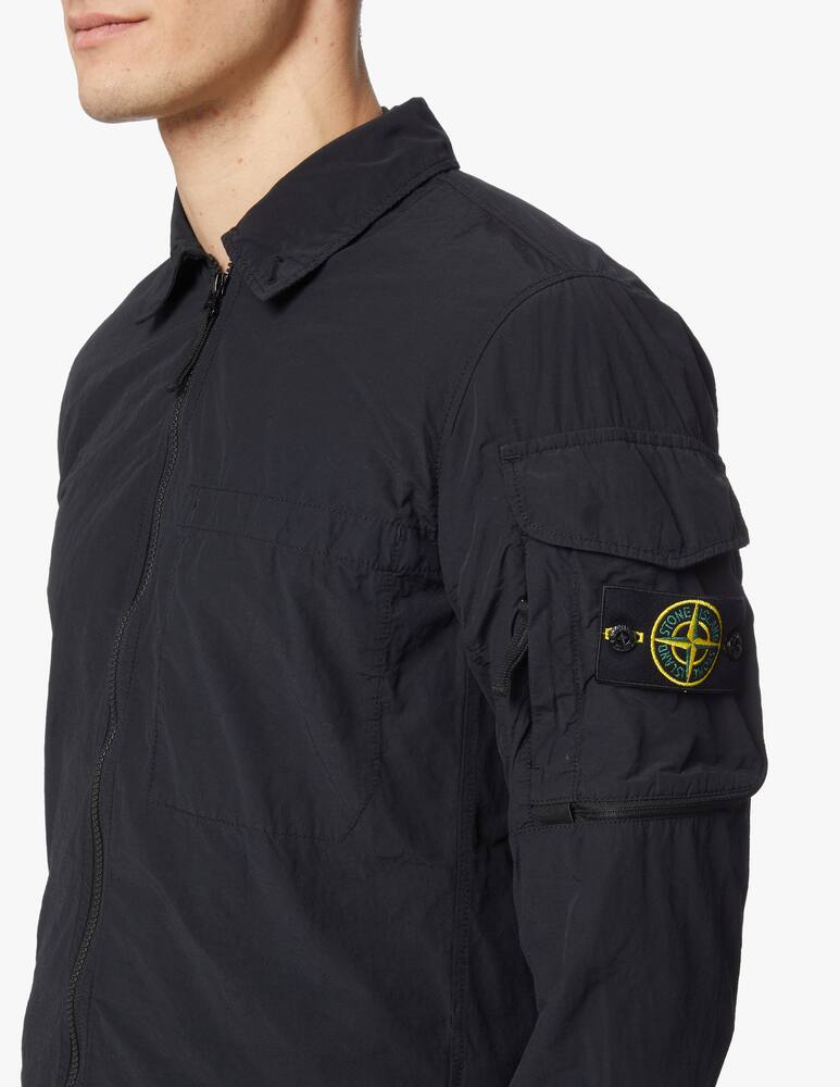 rinascente Stone Island Overshirt naslan light - black