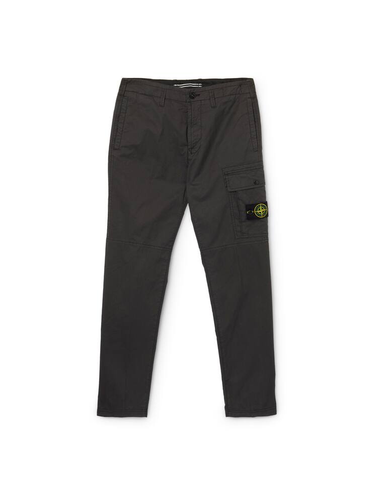 rinascente Stone Island Supima cotton monopocket cargo pant - grey