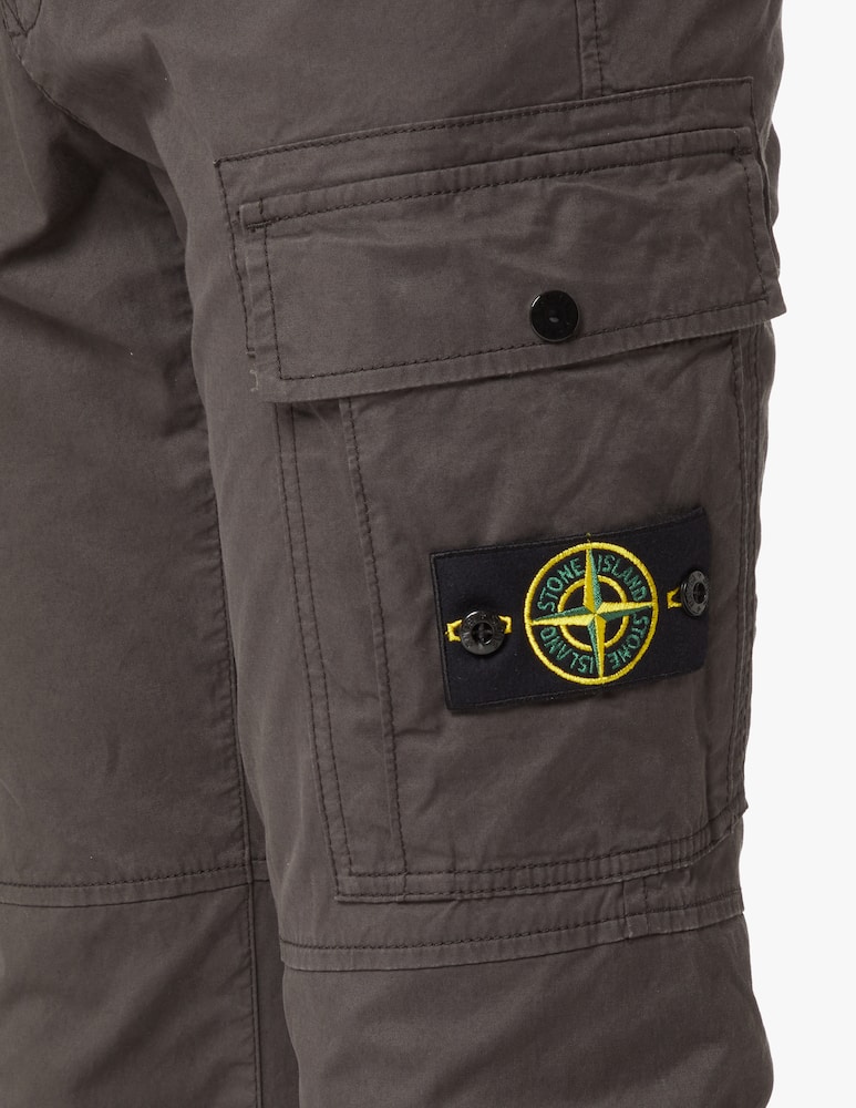 rinascente Stone Island Supima cotton monopocket cargo pant - grey