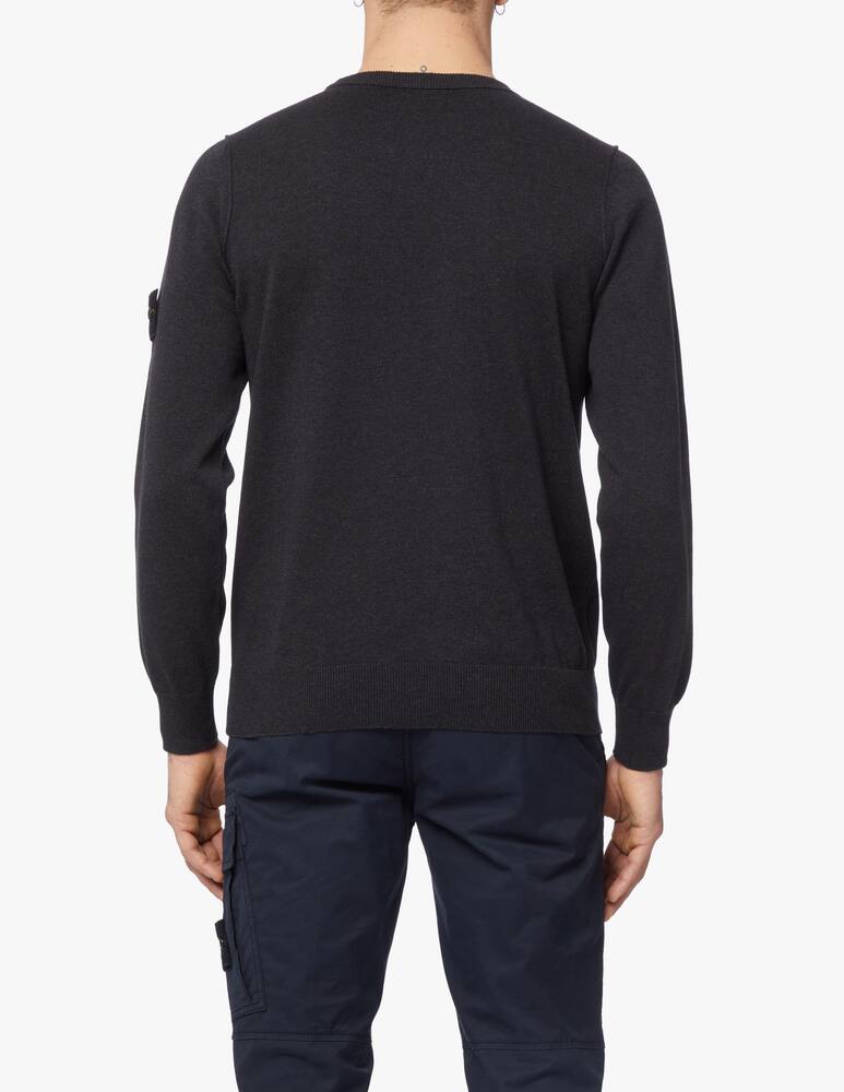 rinascente Stone Island Soft cotton roundneck sweatshirt - grey