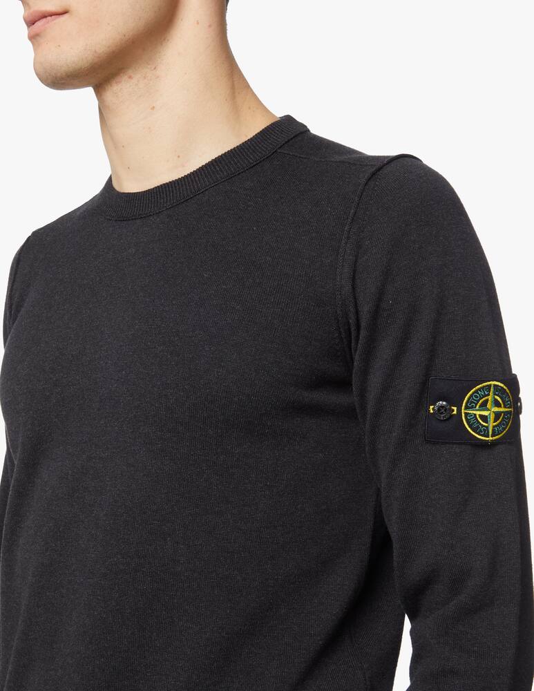 rinascente Stone Island Soft cotton roundneck sweatshirt - grey