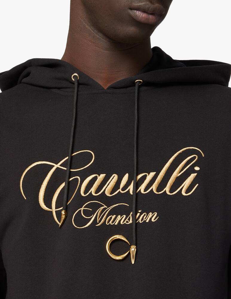 rinascente Roberto Cavalli Felpa con cappuccio regular fit