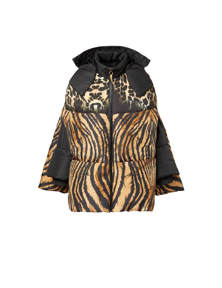 rinascente Roberto Cavalli Bomber con stampa animalier