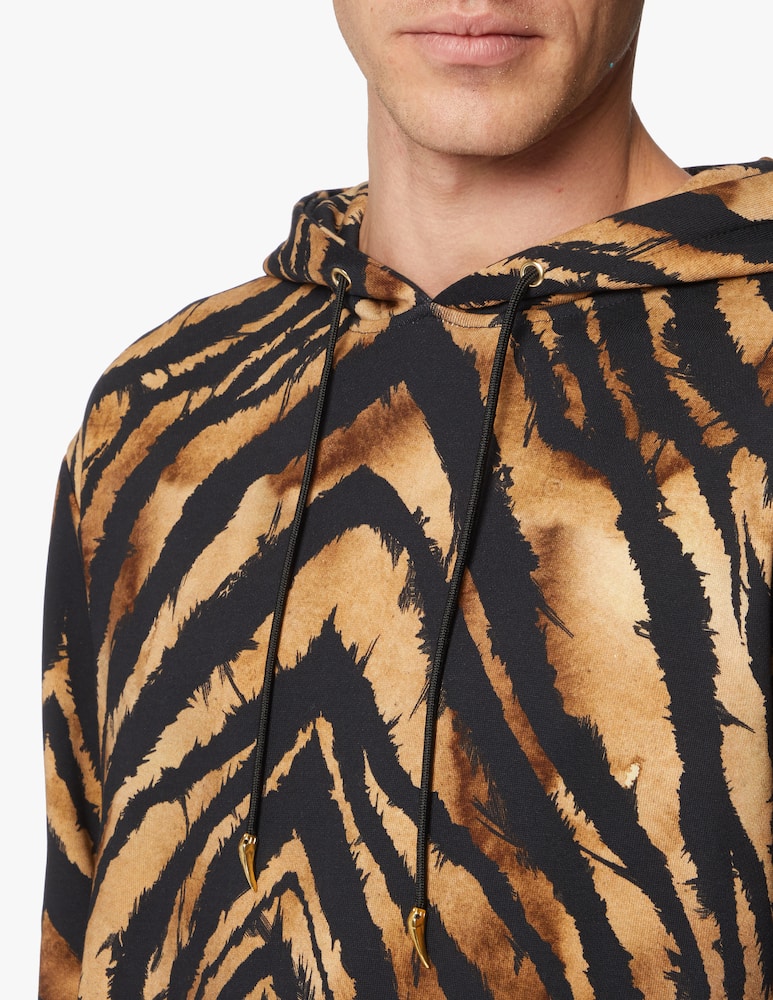 rinascente Roberto Cavalli Felpa con cappuccio regular fit