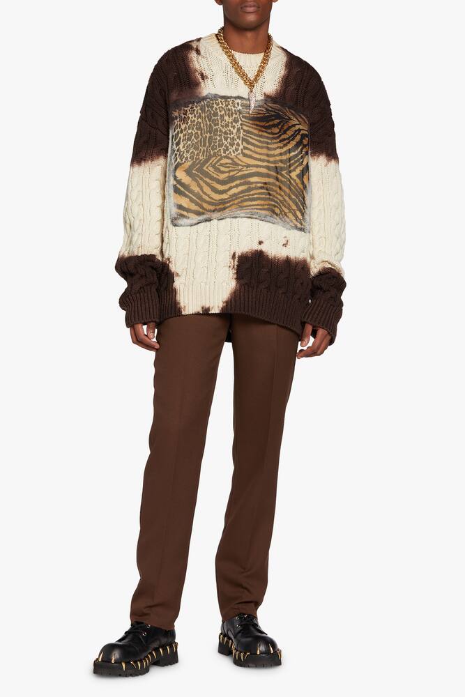 rinascente Roberto Cavalli Maglia girocollo con stampa