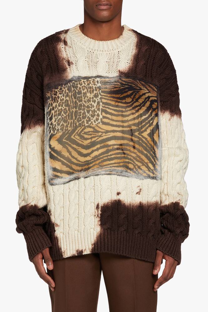 rinascente Roberto Cavalli Maglia girocollo con stampa