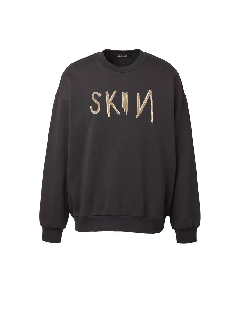 rinascente Roberto Cavalli Crewneck over fit sweatshirt