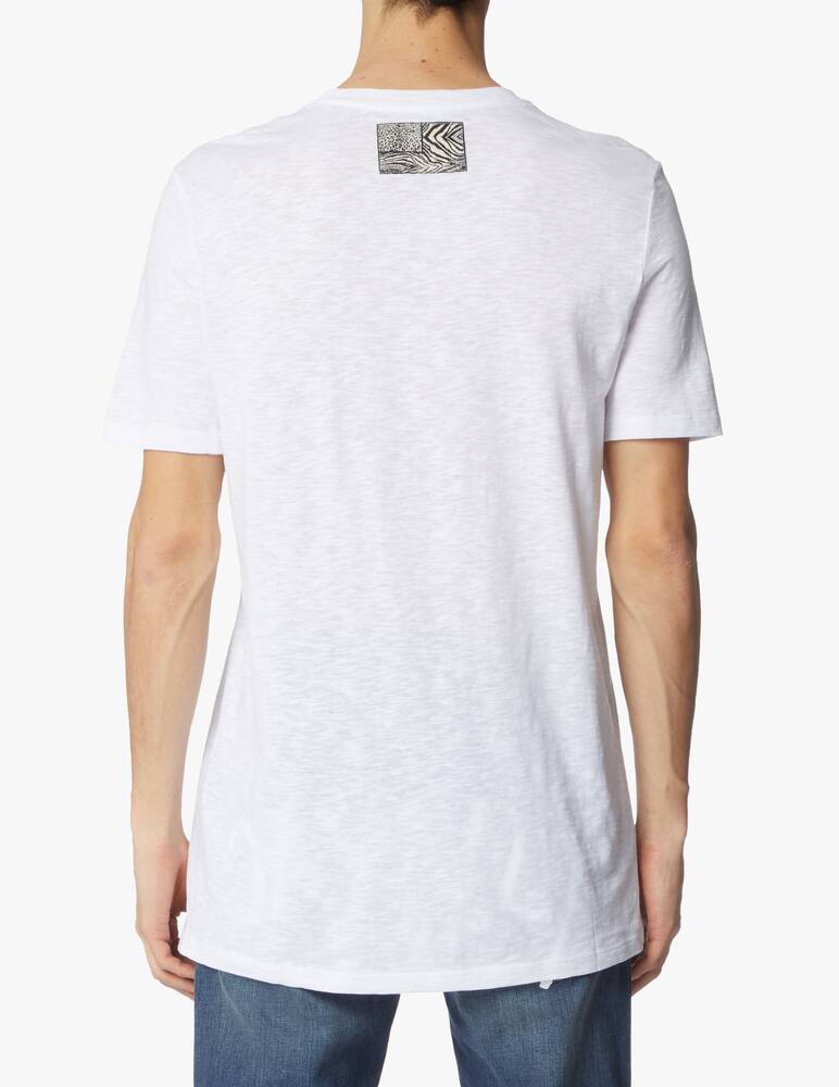 rinascente Roberto Cavalli Maglietta girocollo slim fit - bianco