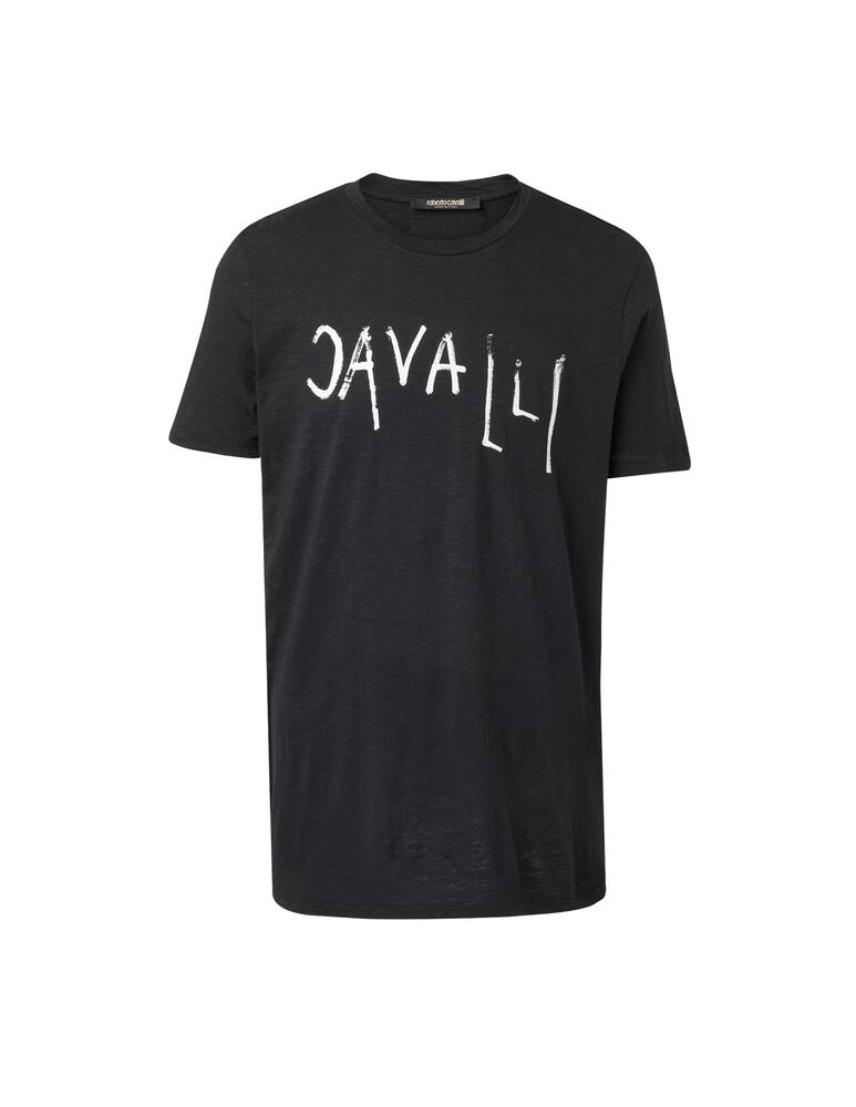Roberto Cavalli Slim fit t-shirt - black - picture 5 Roberto Cavalli Slim fit t-shirt - black - picture 5