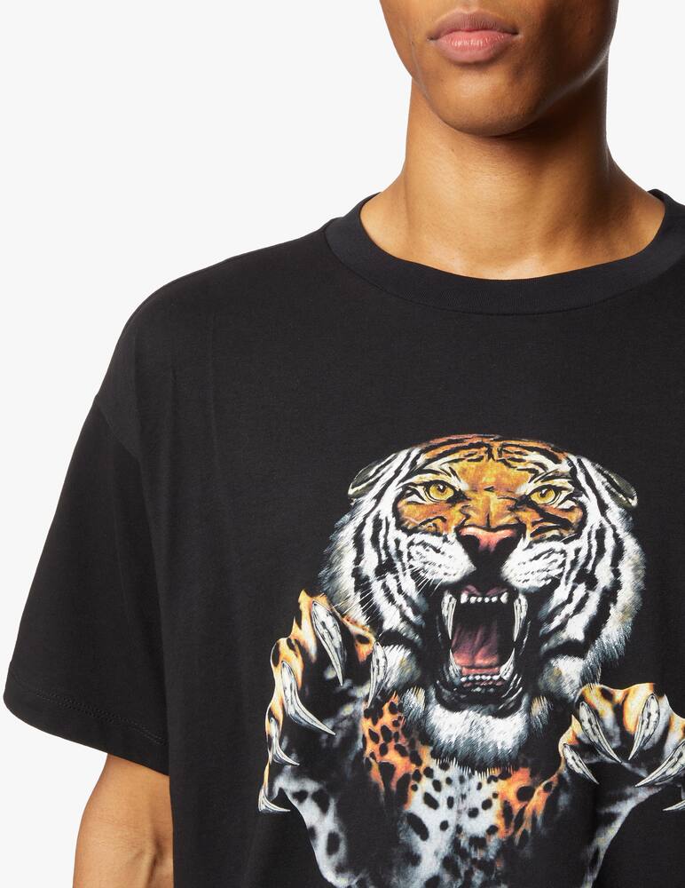 rinascente Roberto Cavalli T-shirt tiger - black