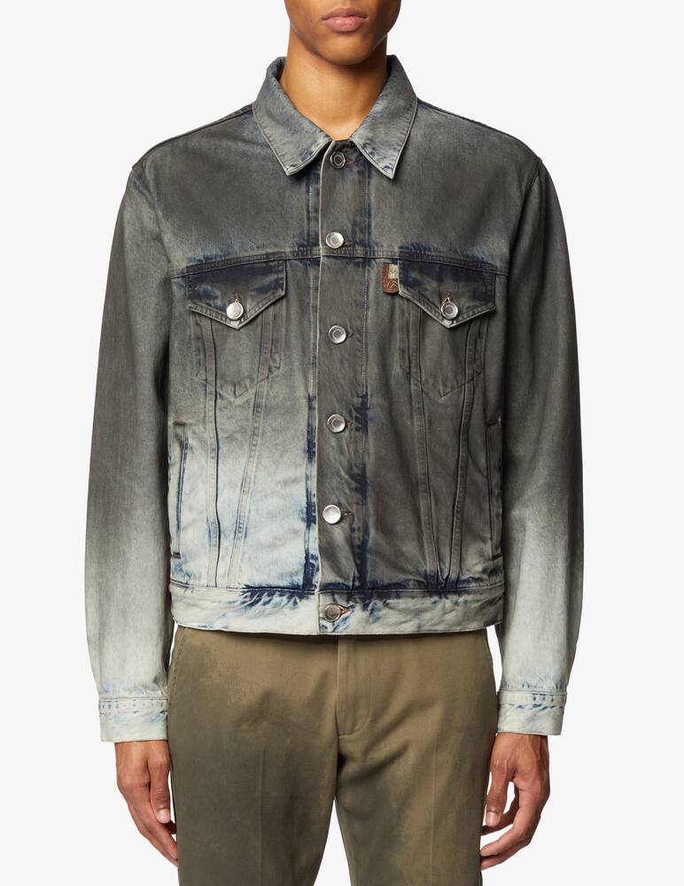 Roberto Cavalli Denim trucker jacket - multi - picture 1 Roberto Cavalli Denim trucker jacket - multi - picture 1