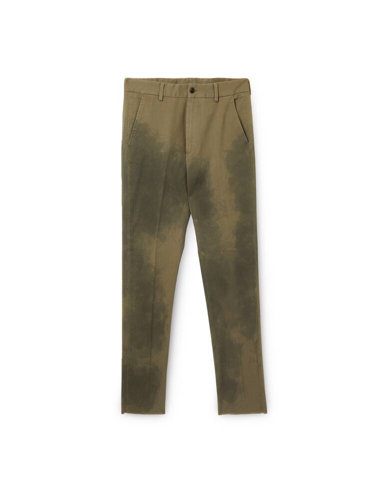 rinascente Roberto Cavalli Pantalone chino slim fit - oliva