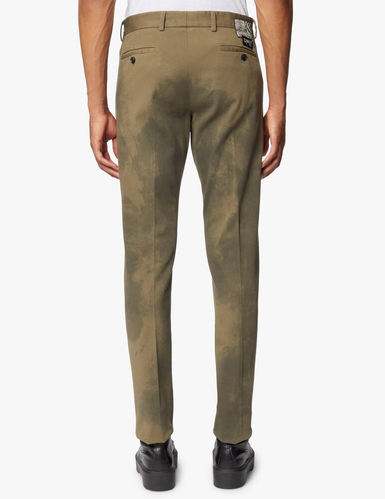 rinascente Roberto Cavalli Pantalone chino slim fit - oliva