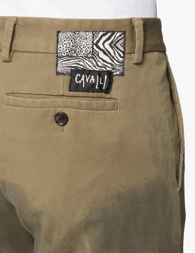 rinascente Roberto Cavalli Pantalone chino slim fit - oliva