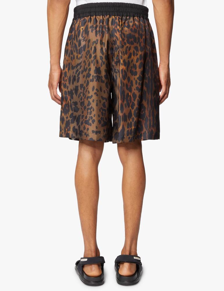 rinascente Roberto Cavalli Shorts with elasticated belt a - multi