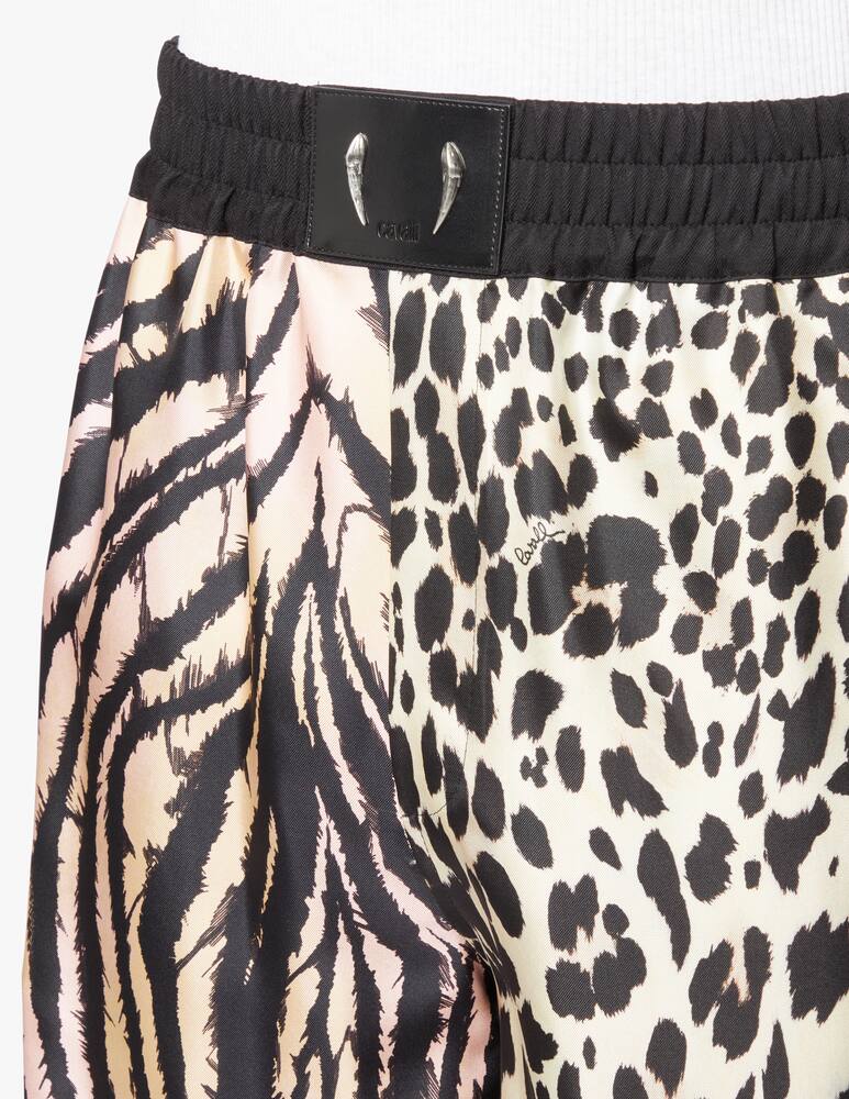 rinascente Roberto Cavalli Shorts with elasticated belt a - multi