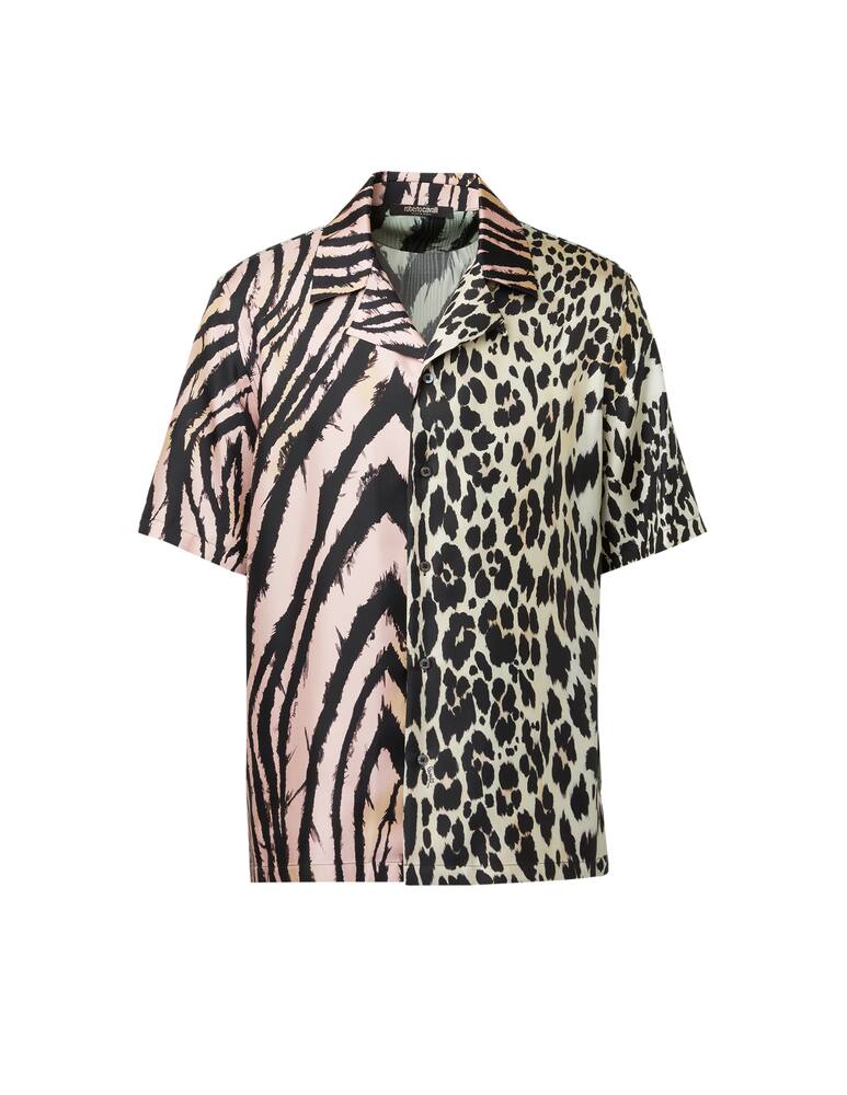 rinascente Roberto Cavalli Camicia con collo camp - multicolor