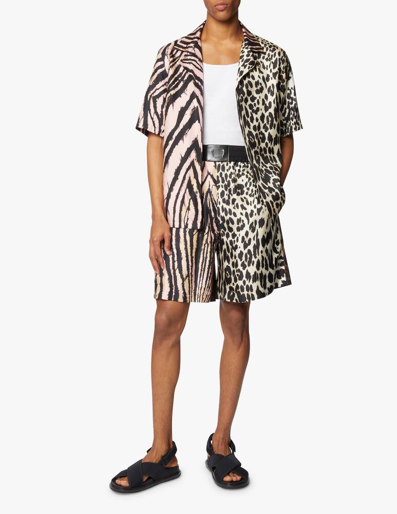 rinascente Roberto Cavalli Camicia con collo camp - multicolor