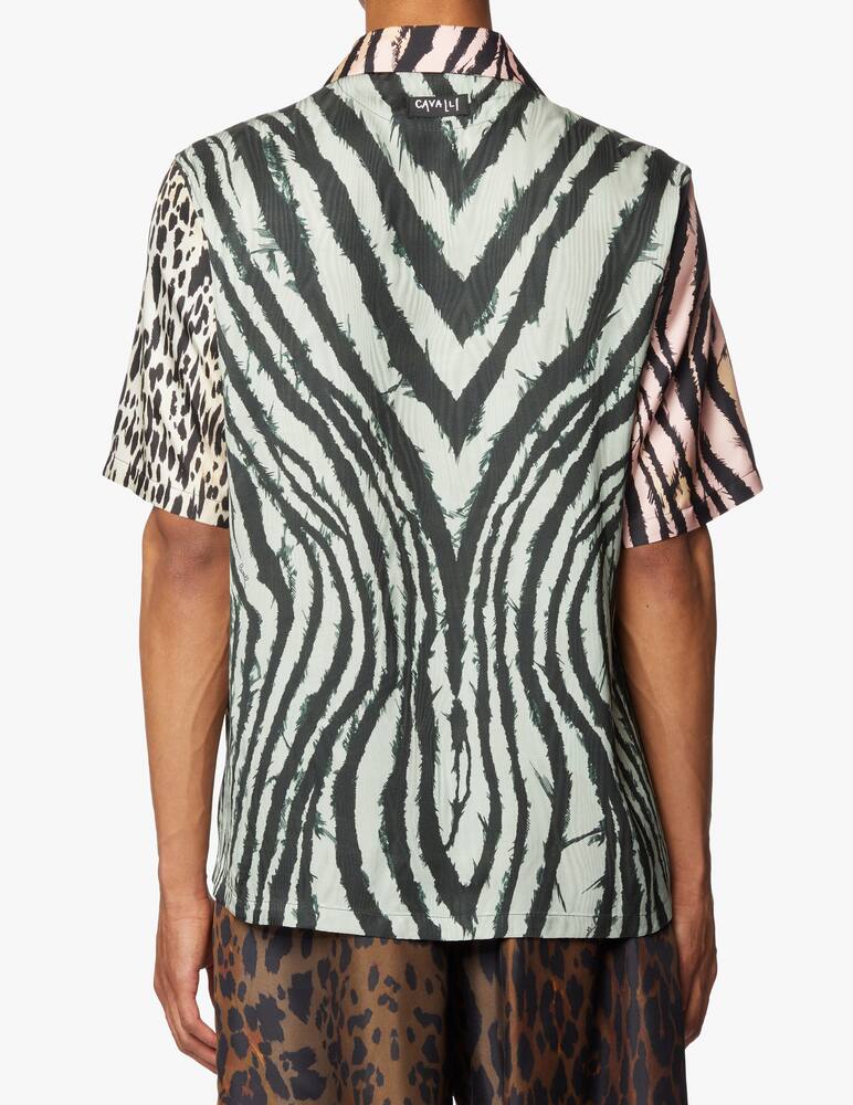 rinascente Roberto Cavalli Camicia con collo camp - multicolor