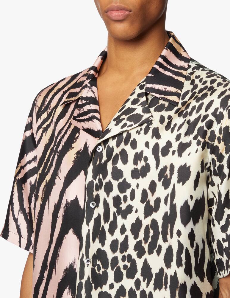rinascente Roberto Cavalli Camicia con collo camp - multicolor