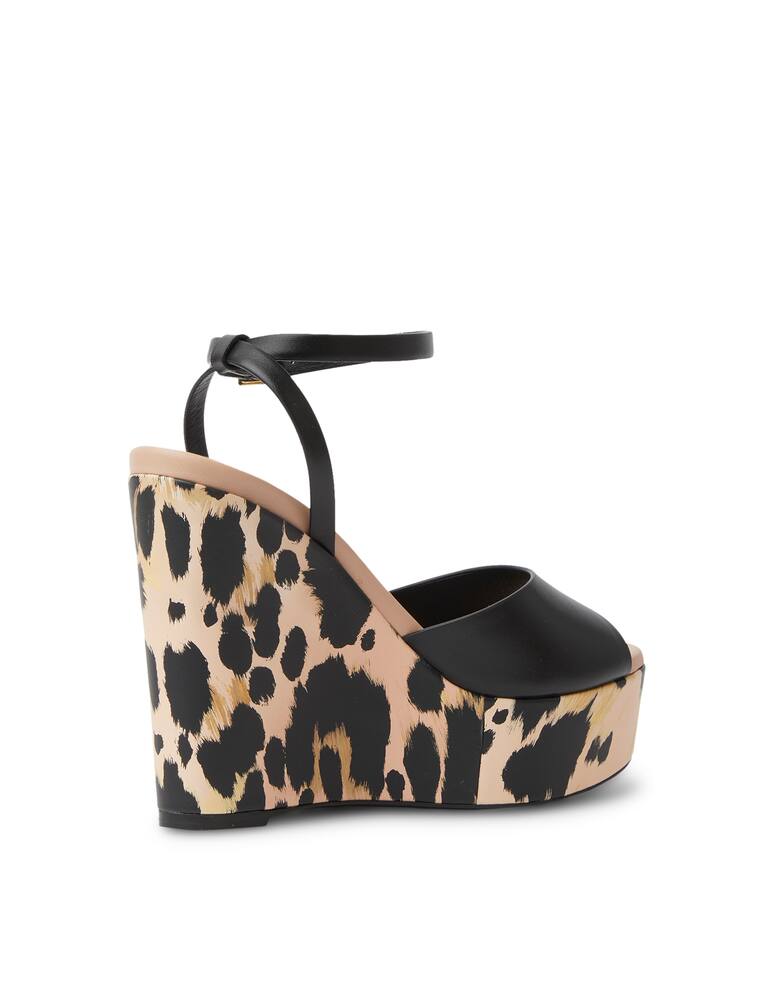 rinascente Roberto Cavalli Sandali a zeppa - nero