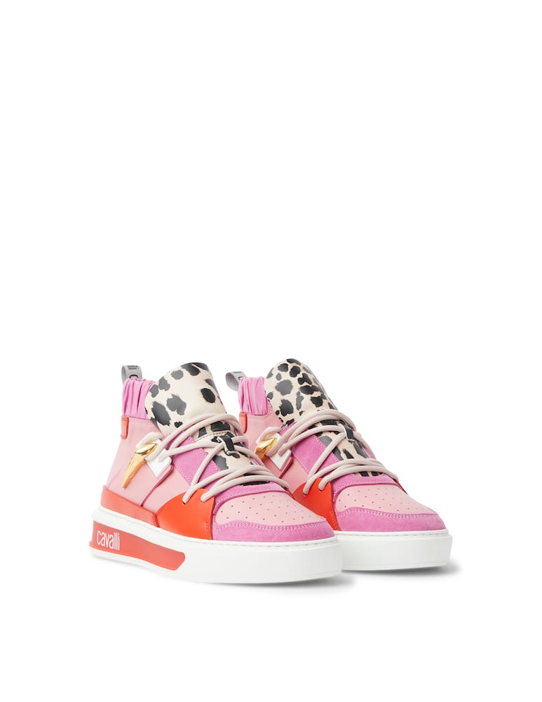 Roberto Cavalli Sneakers alte - multicolor - immagine 2 Roberto Cavalli Sneakers alte - multicolor - immagine 2