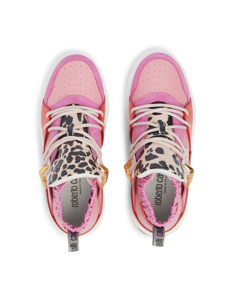 Roberto Cavalli Sneakers alte - multicolor - immagine 3 Roberto Cavalli Sneakers alte - multicolor - immagine 3