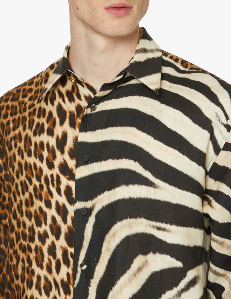 rinascente Roberto Cavalli Camicia regular fit - beige