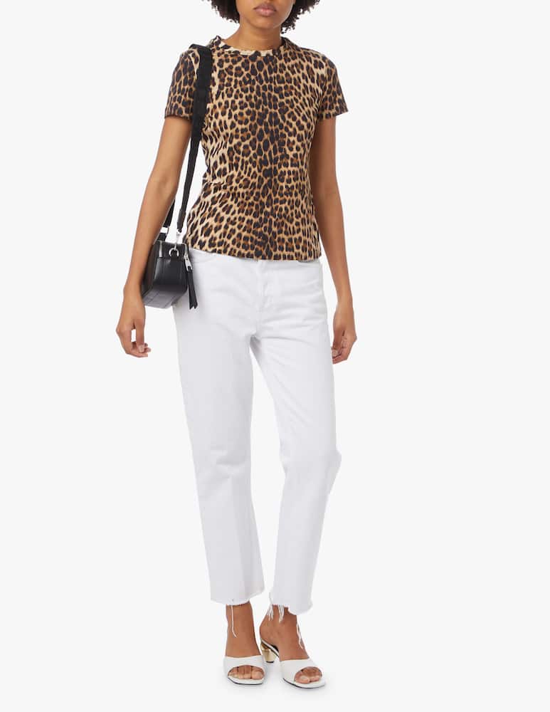 rinascente Roberto Cavalli Macu slim-fit t-shirt - beige